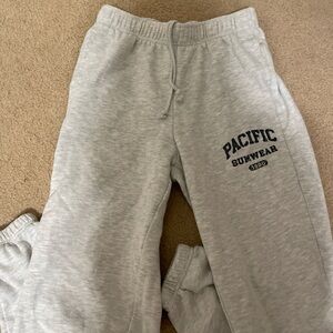 PacSun grey sweatpants